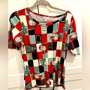 Lularoe Christmas shirt. Never worn or washed.